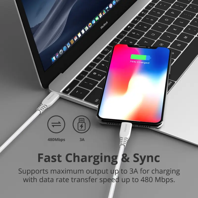 Cable Lightning Tronsmart Iphone 2m - Juamppe 4.webp